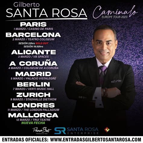 gilberto santa rosa tour